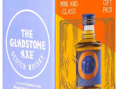 The Gladeston Axe American Oak with Rocks Glass, 5 cl Discount