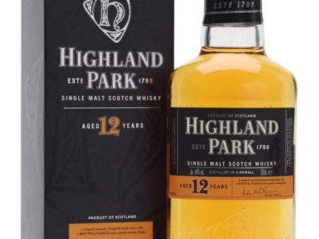 Highland Park 12 Year Old Whisky Half Bottle, 35 cl Supply