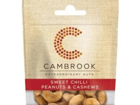 Cambrook Sweet Chilli Peanuts & Cashews, 45 g For Sale