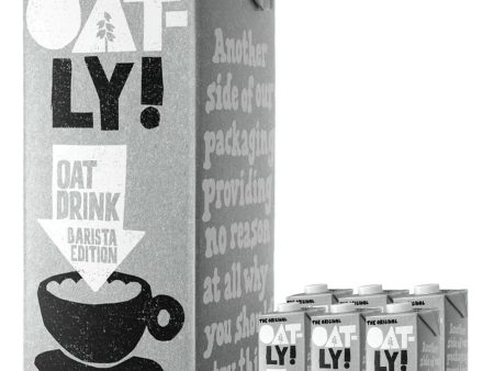 Oatly Oat Drink Barista Edition Multipack, 6 x 1 L Cheap