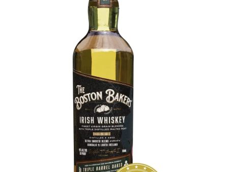 The Boston Bakers Blended Irish Whiskey, 70 cl Online Hot Sale