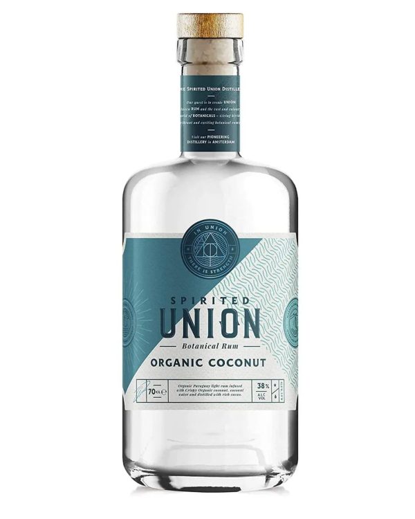 Spirited Union Organic Coconut Rum, 70 cl Cheap