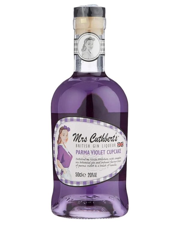 Mrs Cuthbert’s Parma Violet Cupcake Gin Liqueur, 50 cl Online Sale