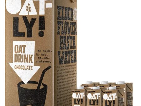 Oatly Oat Drink Chocolate Multipack, 6 x 1 L For Cheap