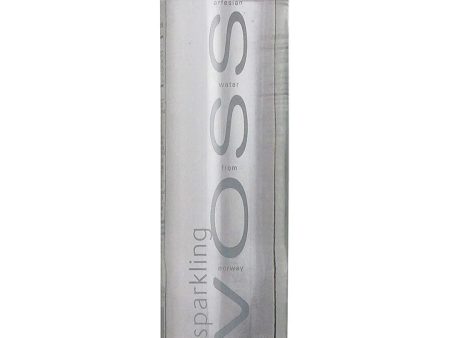 Voss Sparkling Water Glass Bottle, 375 ml Fashion