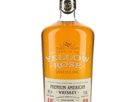 Yellow Rose Premium American Whiskey, 70 cl Online now