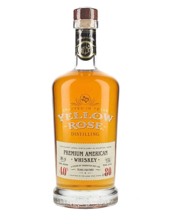 Yellow Rose Premium American Whiskey, 70 cl Online now