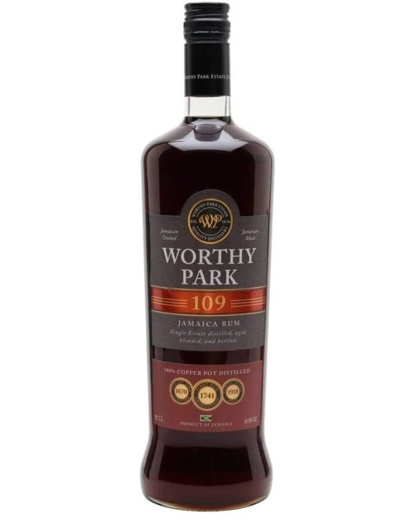 Worthy Park 109 Rum, 1 L For Discount