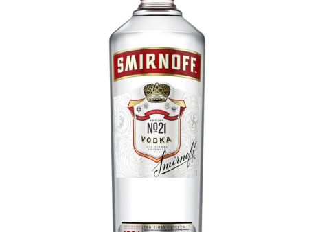 Smirnoff Red Label Vodka Price Marked, 1 L Sale