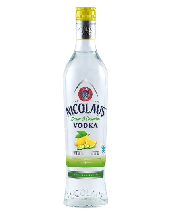 St. Nicolaus Silver Filtered Lemon & Cucumber Flavoured Vodka, 70 cl Fashion