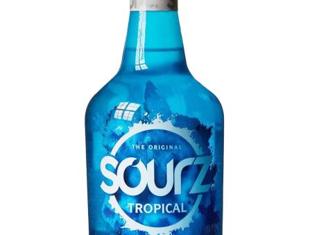 Sourz Tropical Blue Liqueur, 70 cl Fashion