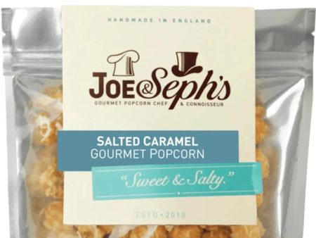 Joe & Seph s Salted Caramel Popcorn Pouch, 30 g Online now