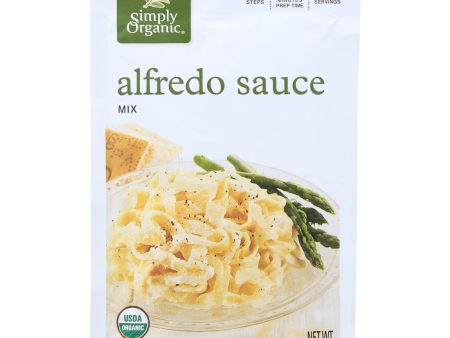 Simply Organic Alfredo Seasoning Mix - Case Of 12 - 1.48 Oz. For Cheap