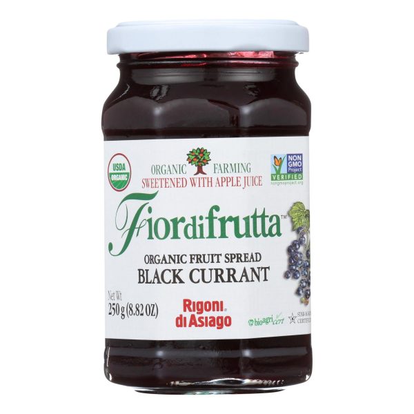 Fiordifrutta Black Currant Fruit Spread  - Case Of 6 - 8.82 Oz Fashion