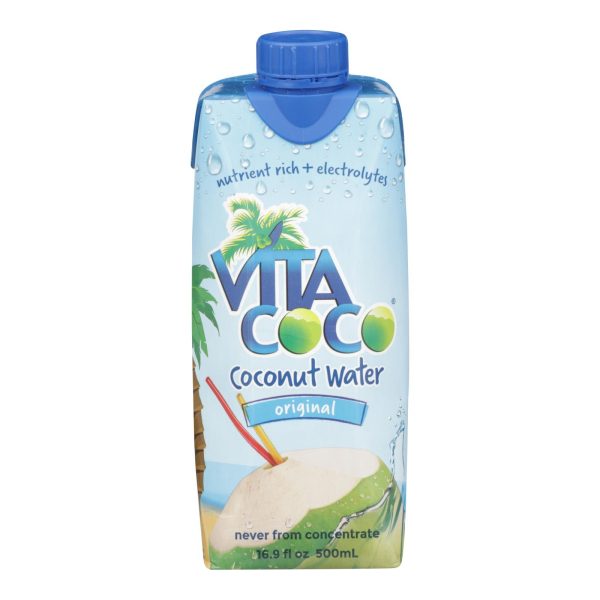 Vita Coco Coconut Water - Pure - Case Of 12 - 500 Ml on Sale