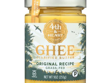 4th And Heart - Ghee Butter - Original - Case Of 6 - 9 Oz. Online Sale