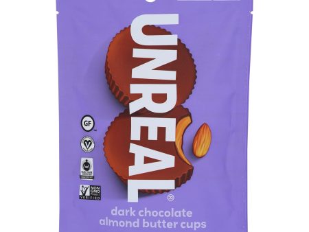 Unreal Dark Chocolate Almond Butter Cups - 6 Bags Online Sale