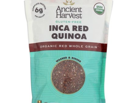 Ancient Harvest Organic Quinoa - Inca Red Grains - Case Of 12 - 14.4 Oz Online