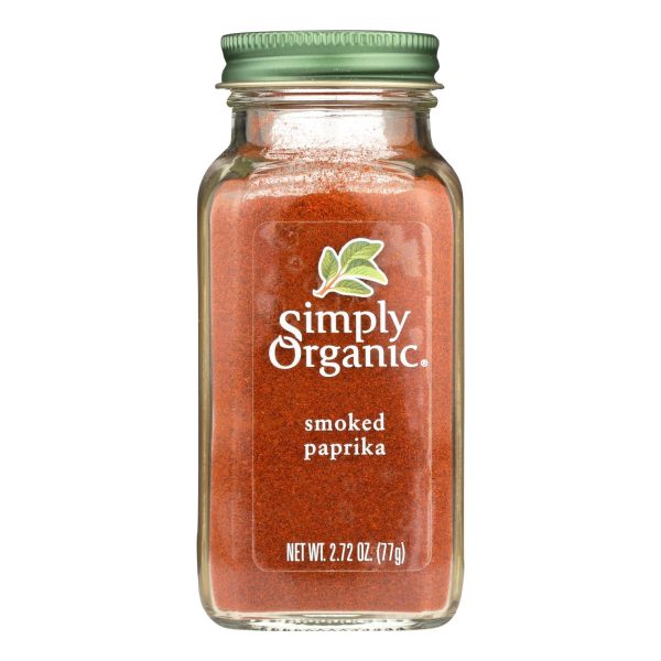 Simply Organic Smoked Paprika - Case Of 6 - 2.72 Oz. Sale