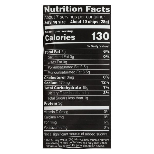 Stacy s Pita Chips Simply Naked Pita Chips - Case Of 12 - 7.33 Oz. Fashion