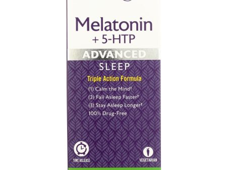 Natrol - Melatonin Advance +5 Htp - 1 Each - 60 Tab Online