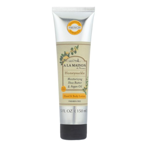 A La Maison - Hand And Body Lotion - Honeysuckle - 5 Fl Oz For Sale