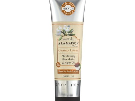 A La Maison - Hand And Body Lotion - Coconut Creme - 5 Fl Oz Online Sale