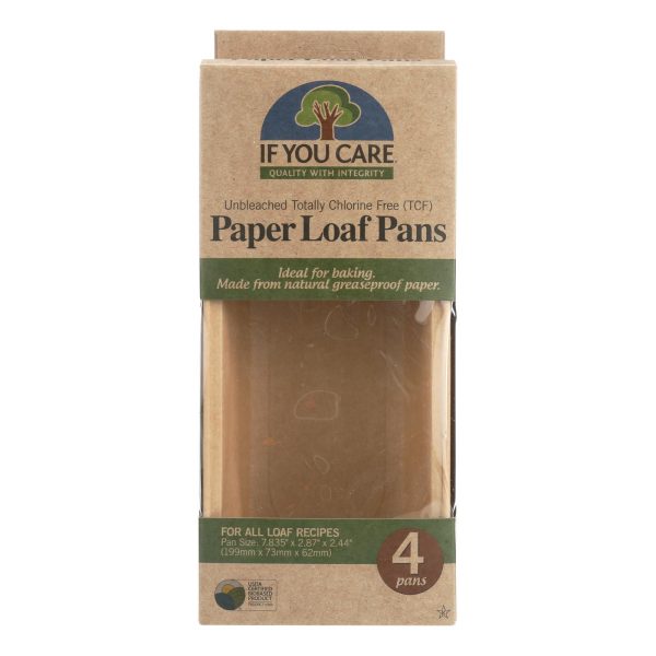 If You Care Loaf Baking Pans - Case Of 6 - 4 Count Online Hot Sale