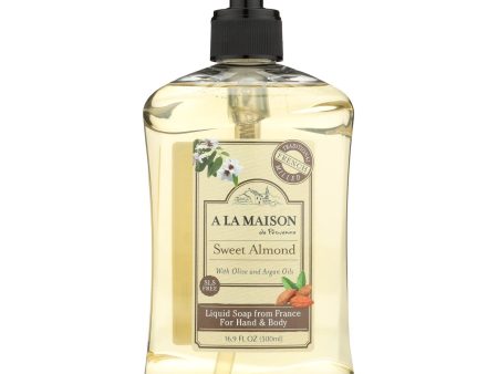 A La Maison - French Liquid Soap - Sweet Almond - 16.9 Fl Oz Cheap