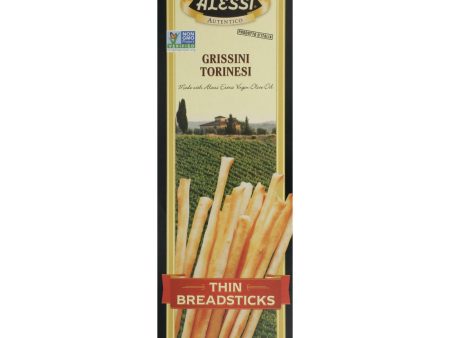 Alessi - Breadsticks - Thin - Case Of 12 - 3 Oz. Supply