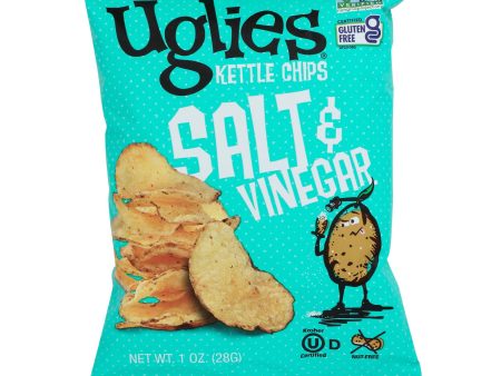 Uglies - Potato Chips Salt Vinegar - Case Of 32-1 Oz Online now