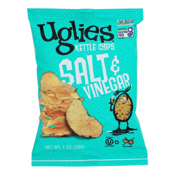 Uglies - Potato Chips Salt Vinegar - Case Of 32-1 Oz Online now