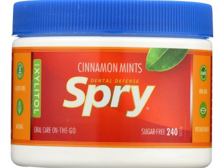 Spry Xylitol Gems - Cinnamon - 240 Count Discount