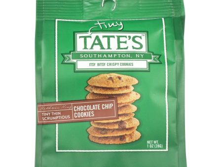 Tate s Bake Shop Itsy Bitsy Crispy Chocolate Chip Cookies  - Case Of 12 - 1 Oz Supply