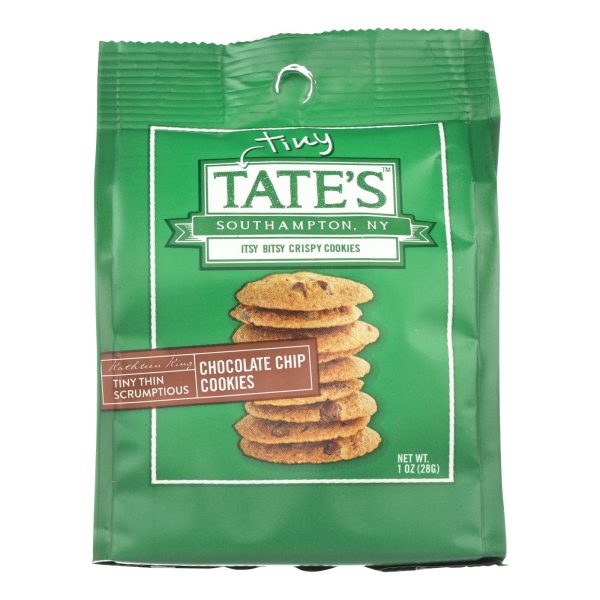 Tate s Bake Shop Itsy Bitsy Crispy Chocolate Chip Cookies  - Case Of 12 - 1 Oz Supply