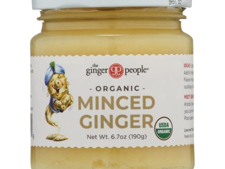 The Ginger People Organic Minced - Case Of 12 - 6.7 Oz. Online Sale