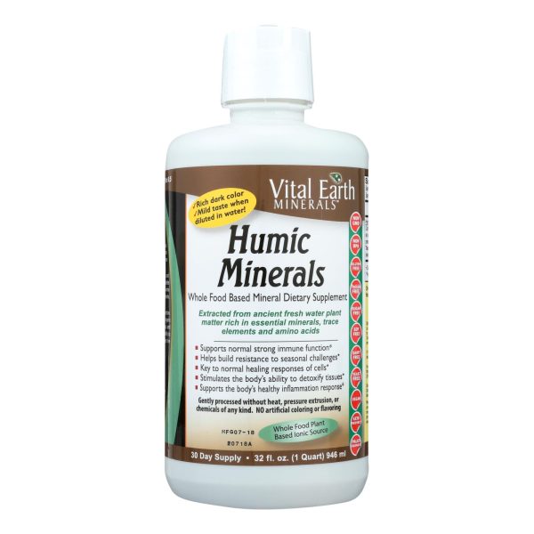 Vital Earth Minerals Humic Minerals - 32 Fl Oz Fashion