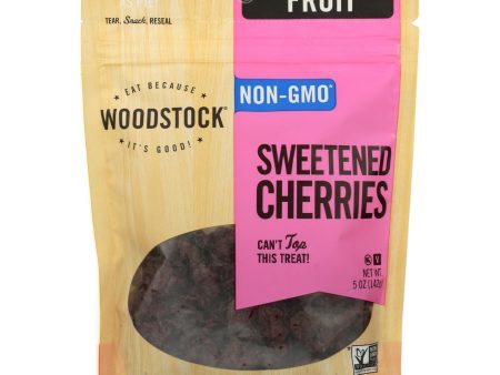 Woodstock Sweetened Cherries - Case Of 8 - 5 Oz For Cheap