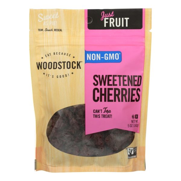 Woodstock Sweetened Cherries - Case Of 8 - 5 Oz For Cheap