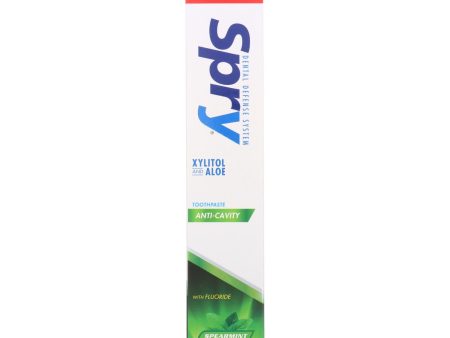 Spry Toothpaste - Spearmint - Fluoride - 5 Oz For Discount