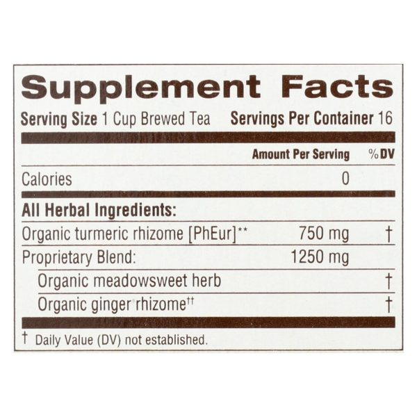 Traditional Medicinals Organic Herbal Tea - Ginger - Case Of 6 - 16 Count Supply