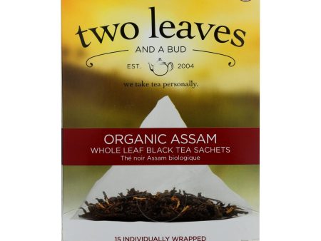 Two Leaves And A Bud Black Tea - Organic Assam - Case Of 6 - 15 Bags For Sale