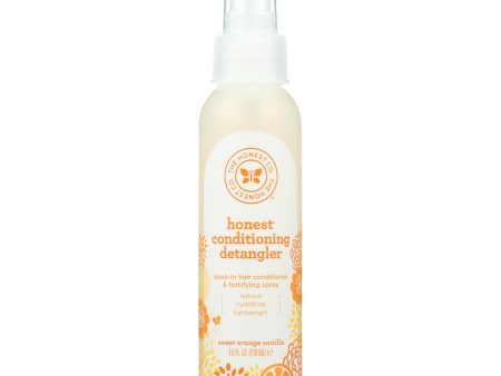 The Honest Company Honest Conditioning Detangler - Sweet Orange Vanilla - 4 Oz For Sale