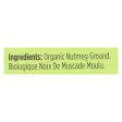 Spicely Organics - Organic Nutmeg - Ground - Case Of 6 - 0.4 Oz. Supply