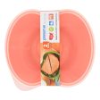 Preserve Small Square Food Storage Container - Orange- 2 Pack Online now