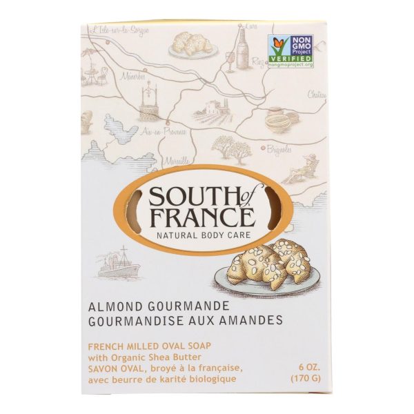 South Of France Bar Soap - Almond Gourmand - 6 Oz - 1 Each For Cheap