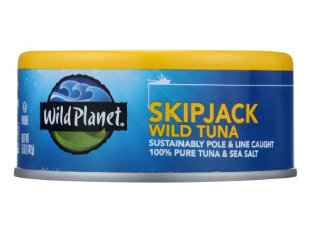 Wild Planet Wild Skipjack Light Tuna - Case Of 12 - 5 Oz. Online Hot Sale