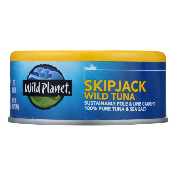 Wild Planet Wild Skipjack Light Tuna - Case Of 12 - 5 Oz. Online Hot Sale