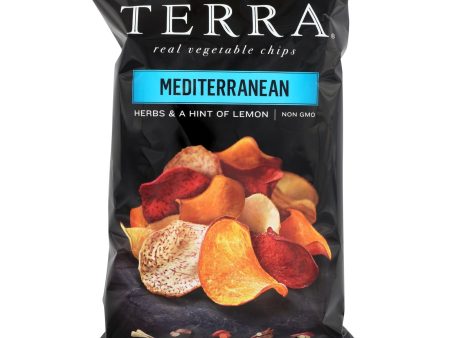 Terra Chips Exotic Vegetable Chips - Mediterranean - Case Of 12 - 6.8 Oz. Online