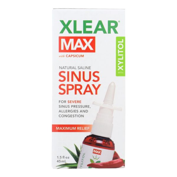 Xlear Nasal Spray - Xylitol - Max - 1.5 Fl Oz Online